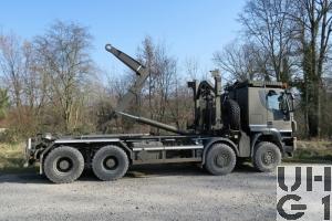IVECO Trakker AT-N 410 T 50 W/P, Lastw WABRA/HA Con F Seilw 13,7 t 8x8