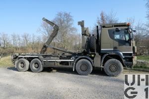 IVECO Trakker AT-N 410 T 50 W/P, Lastw WABRA/HA Con F 13,7 t 8x8