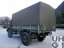 Saurer 6 DM Erstw sch BE1 KT/Pz 87 4x4 gl 