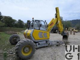 Menzi Muck A91 Mobil, Schreitbagger GG 10 t 4x2 gl