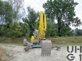 Menzi Muck A91 Mobil, Schreitbagger GG 10 t 4x2 gl