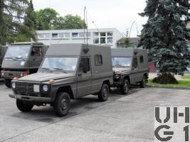 Puch 230 GE, Fkw Rel VHF/HF SE-235/240 M HT 4x4