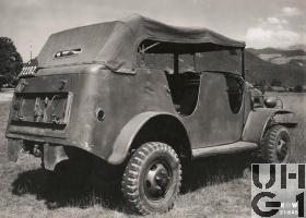 Dodge WC 24 Command Car, Kdow 0,5 t 4x4, Bild K+W Thun