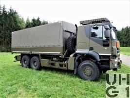  IVECO Trakker AT-N 380 T 45 W, Lastw Verd Seilw 9,5 t Gl 6x6