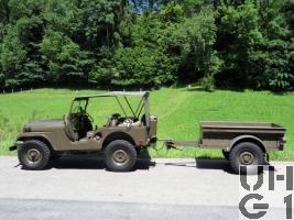 Willys Overland M38 A1 Mun Fahrzeug