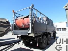 Steyr 1491.320 P40/M, Lastw 9.6 t gl 6x6 mit Sort Wassertransport