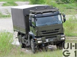 IVECO Trakker AT-N 190 T 41 W, Lastw Verd Seilw 5,5 t 4x4 gl 