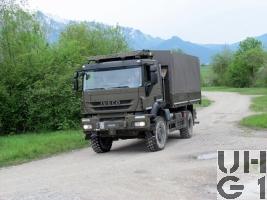 IVECO Trakker AT-N 190 T 41 W, Lastw Verd Seilw 5,5 t 4x4 gl 