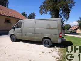 Mercedes Benz 313 CDI, Eiw Hundefhr Ka 4x4