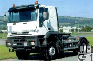 IVECO EuroTrakker MP 400 E 48WT/P, Lastwagen/Sattelschlepper International Seilwinde 7,9 t 4x4, Bild Armasuisse