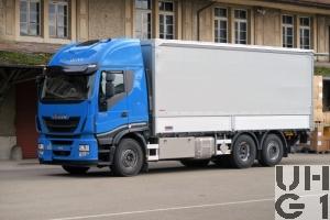 IVECO Stralis AS L260 S 45 Y/FS-CM 6x2x4, Lastw Verd Hebu 14,2 t 6x2