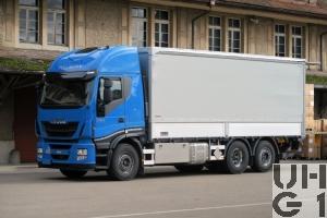 IVECO Stralis AS L260 S 45 Y/FS-CM 6x2x4, Lastw Verd Hebu 14,2 t 6x2