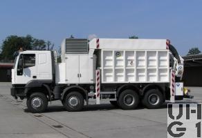 IVECO EuroTrakker MP 410 E 48W Schlammsaugw sch Swissint, Foto Josi Zbinden