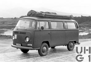 VW Transporter T2, Fotobegleitw l 4x2, Foto Armasuisse