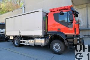 IVECO Trakker AT190T45W/P, Lastwagen Verdeck Hebebühne 6 t 4x4 Für Schneepflug