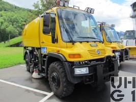 Mercedes Benz Unimog U400, Reinigw sch 01 Flpl Unifant 4x4 gl