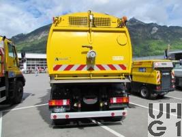 Mercedes Benz Unimog U400, Reinigw sch 01 Flpl Unifant 4x4 gl