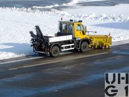 Mercedes Benz Unimog U400, Reinigw sch 01 Flpl Ki 5,6 t 4x4 gl