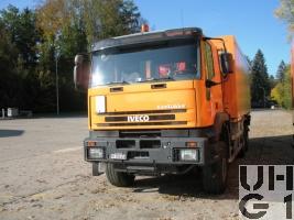 IVECO EuroTrakker MP 260E 44W/P, Lastw für WA 10.2 t Ladekran 6x6 gl Mil Sich für Hebebühne