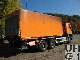 IVECO EuroTrakker MP 260E 44W/P, Lastw für WA 10.2 t Ladekran 6x6 gl Mil Sich für Hebebühne