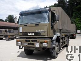 IVECO EuroTrakker MP 190E 35W/P, Lastw für WA Trp 9,1 t 4x4 gl