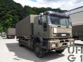 IVECO EuroTrakker MP 190E 35W/P, Lastw für WA Trp 9,1 t 4x4 gl