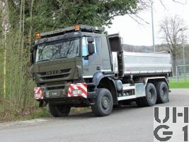 IVECO Trakker AT-N 380 T 50 W, Lastw Ki 11,4 t 6x6