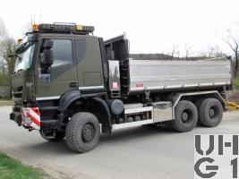 IVECO Trakker AT-N 380 T 50 W, Lastw Ki 11 t 6x6 gl