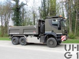 IVECO Trakker AT-N 380 T 50 W, Lastw Mu Ki 10 t 6x6 gl