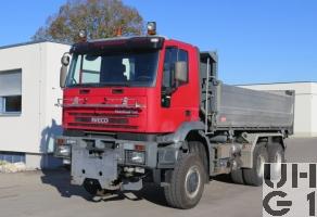 IVECO EuroTrakker MP 260E 44W, Lastw Kipper 11,9 t 6x6 gl für Schneepflug/Ladekran, Foto Josi Zbinden