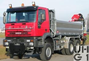 IVECO EuroTrakker MP 260E 44W, Lastw Kipper 11,9 t 6x6 gl für Schneepflug/Ladekran, Foto Armasuisse