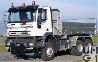 IVECO EuroTrakker MP 260E 48W, Lastw Kipper 12,6 t 6x6 gl für Schneepflug, Bild Armasuisse