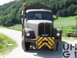 Saurer 2 DM, Lastw 4,9 t gl 4x4 für Schneepflug