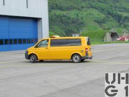 VW Transporter T5 syncro, Eiw Sich D/Mil Flpl 6Pl 4x4 