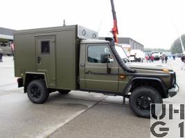 Mercedes Benz G 300 CDI, L Motf gl Fach Syst Kleinshelter Hess, Grundfahrzeug