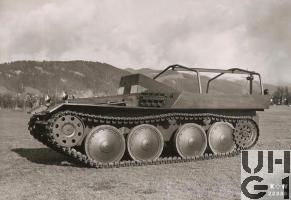 Praga CKD DT-III, 12 t Artillerie Schlepper, Foto K+W Thun
