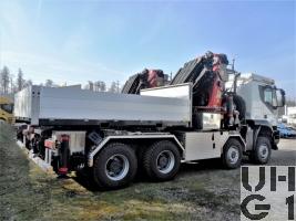 IVECO Trakker AT-N410T50W/P, Sattelschl/Lastw F WA Int Ladekr GG 32t 8x8 gl