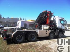 IVECO Trakker AT-N410T50W/P, Sattelschl/Lastw F WA Int Ladekr GG 32t 8x8 gl