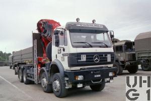 Mercedes Benz 3538 AK, 8x8/4 Kran, CONW SCH INT 8,1