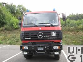 Mercedes Benz Powerliner 2538, 6x4/4 WDB, Wechselaufbauwagen Abroll/Haken sch gl / bgl