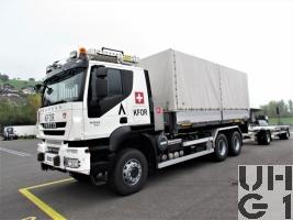 IVECO Trakker AT-N 380 T 45 W/P, Lastw für WA 12,8 t 6x6