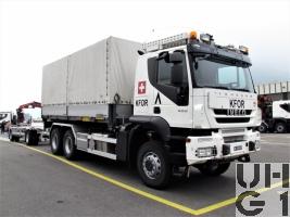IVECO Trakker AT-N 380 T 45 W/P, Lastw für WA Int 12,8 t 6x6