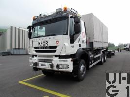 IVECO Trakker AT-N 380 T 45 W/P, Lastw für WA 12,8 t 6x6