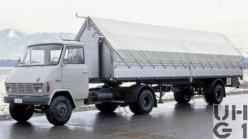 Steyr 590.110 / S 37, Lwf Trsp Fahrzeug 75 4x2, Sattelschl,  Foto Armasuisse