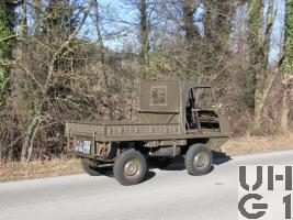  Steyr Puch Typ 700 AP Haflinger, Lieferw 0,49 t 4x4, 2. Serie Modell 67