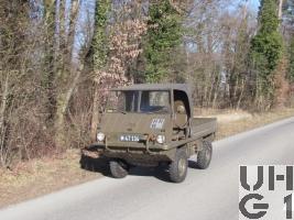  Steyr Puch Typ 700 AP Haflinger, Lieferw 0,49 t 4x4, 2. Serie Modell 67