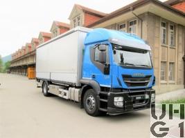 IVECO Stralis AT 190 S 46/FP-D, Lastw Verdeck/Hebebühne 7 t 4x2