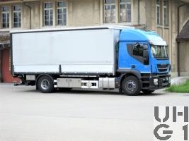 IVECO Stralis AT 190 S 46/FP-D, Lastw Verdeck/Hebebühne 7 t 4x2