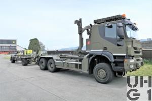 IVECO Trakker AT-N380 T 45 W/P, Lastwagen WABRA/HA Con 9,8 t 6x6