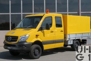 Mercedes Benz 316 CDI, Lieferw DOKA, Brü-Bla GG 3,5 t 4x4